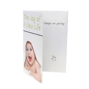 Wholesale 4C Paper Printing Musical Greeting Cards For Birthday Auto Music Play from china suppliers