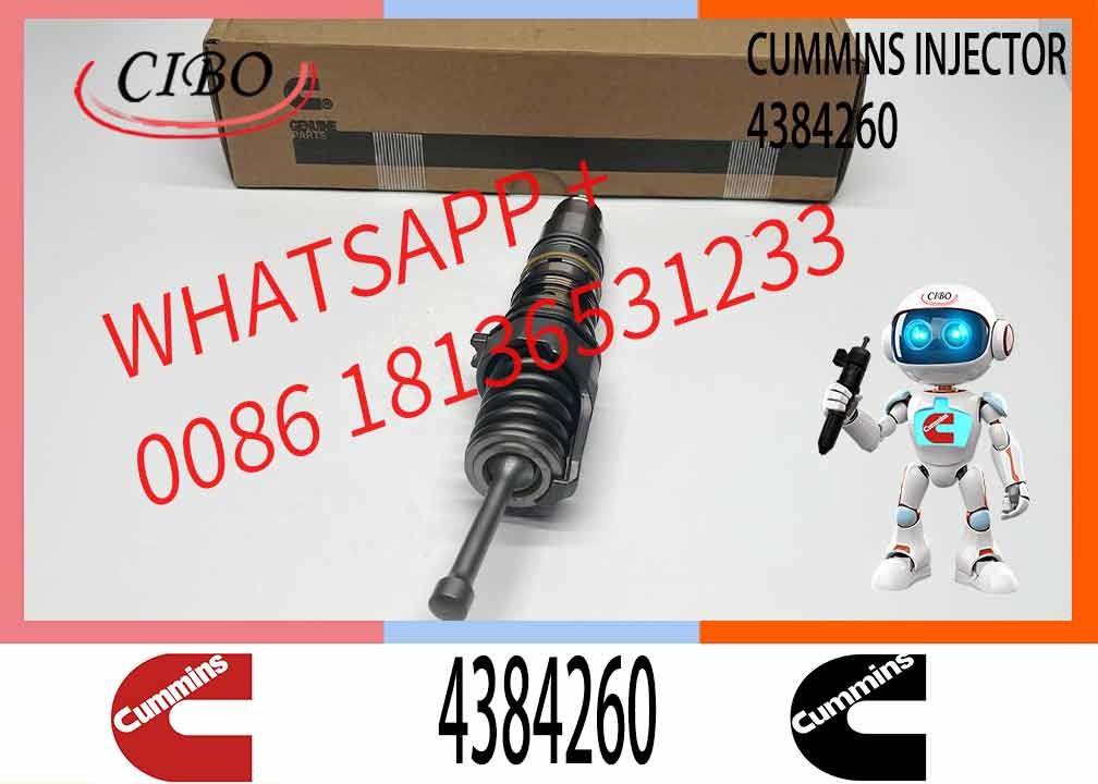 Remanufactured High Quality Common Rail Diesel Fuel Injector 4088725 4384260
