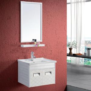 Wholesale Modern Alunimun Bathroom Vanity/ all aluminum bathroom cabinet/Mirror Cabinet /DB-8132 500X460mm from china suppliers