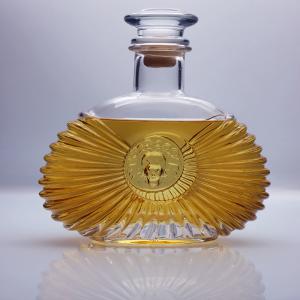 Wholesale OEM Premium Glass Bottle Flint Glass 1000ml With Glass Stopper from china suppliers
