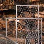 Handwoven Flexible Stainless Steel Rope Mesh For Balustrade / Railing