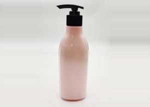 Wholesale Pink Round 150ml PET Plastic Cosmetic Bottles With Lotion Pump from china suppliers