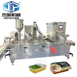 Wholesale Plastic Tray Filling And Sealing Machine For Seafood Container Dishes Tray from china suppliers