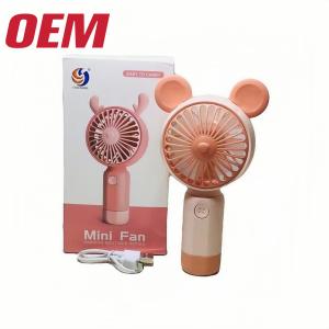 China Customized USB Cartoon Fan OEM Summer Portable Fan Made USB Mini Cooling Fan With Gift Box on sale