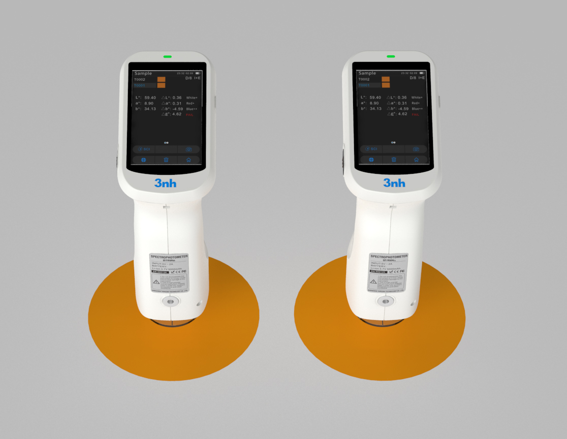 ST10 Portable Handheld Color Spectrocolorimeter With 10mm Platform Measuring Aperture