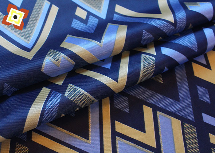 Warp Knitted Printed Mattress Pillow Fabric 250cm Width