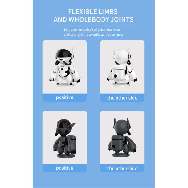 Child Baby Smart Indoor Camera , AI Robot Security Camera With Night Vision