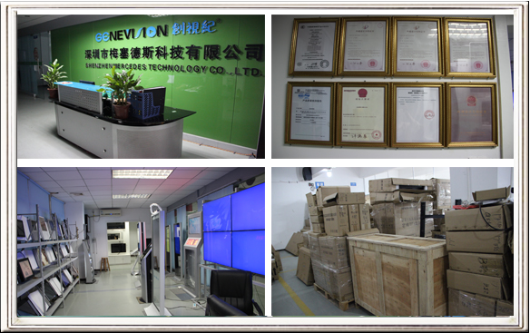 55 inch Real Color Lcd Screen Wall Mounted Boards for AD Player