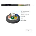 GYFTY Non Metallic Strength Member Outdoor Fiber Optic Cable Non Armored