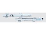 38KGS Capacity Soft Close Drawer Slides Cold Rolled Steel Plate 25000 Times