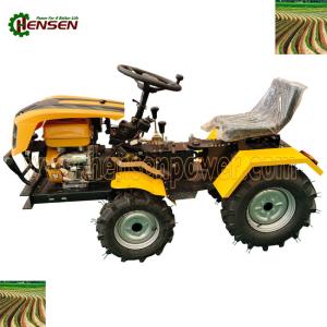 Wholesale Mini Tractors And Machinery 12HP-18HP Four Wheel Drive Lawn Tractor from china suppliers
