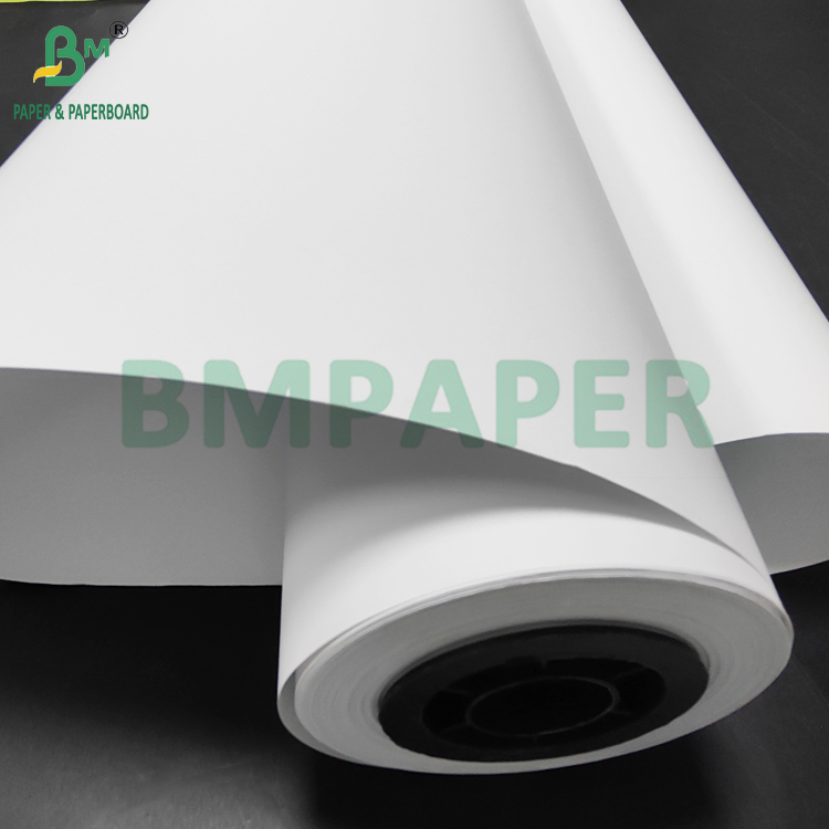 24lb 40lb Matte Coated Bond Paper For Engineering Printing 36'' x 100ft 2'' Core