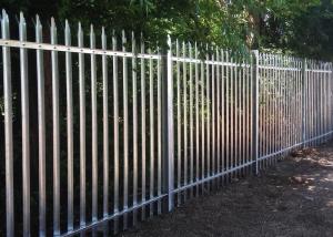 Wholesale ODM Corrosion Resistant Galvanised Palisade Fencing , 1.8m Sports Ground Fencing from china suppliers