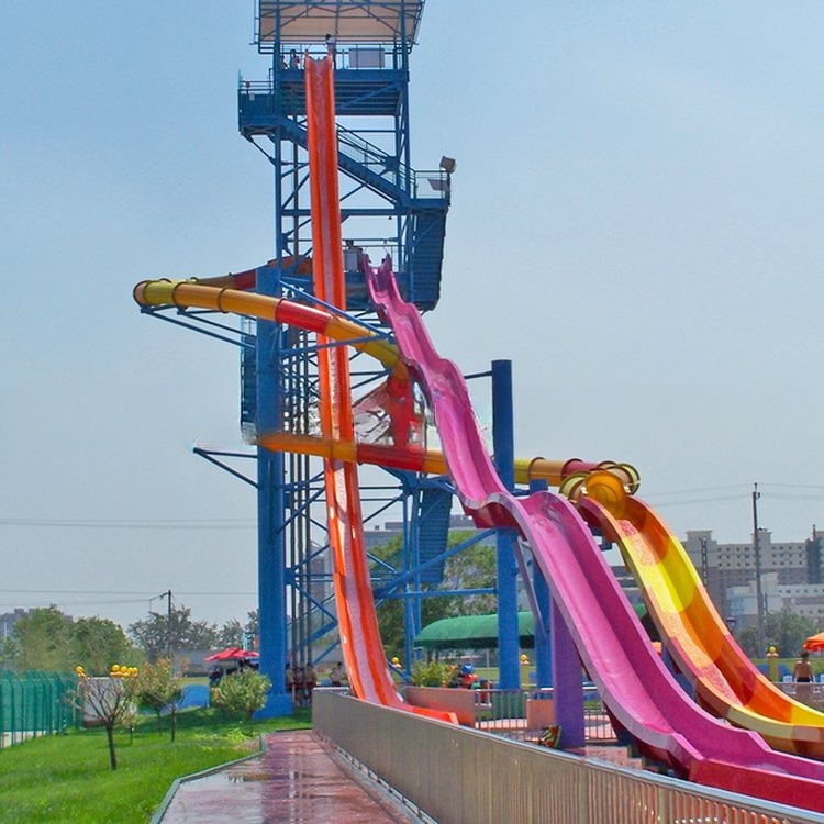 Water Park Rides High-Speed Freefall Slide for Adult