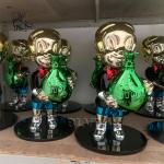 Life Size Rich Resin Wealth Statues Fiberglass Monopoly Sculpture Spray Plating