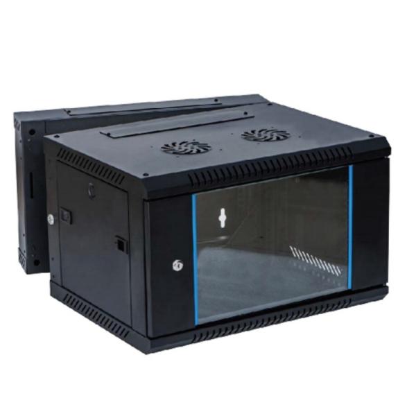 Fiber Optic Single Section Wall Mount Network Telecom Cabinet 12/24/48 Cores