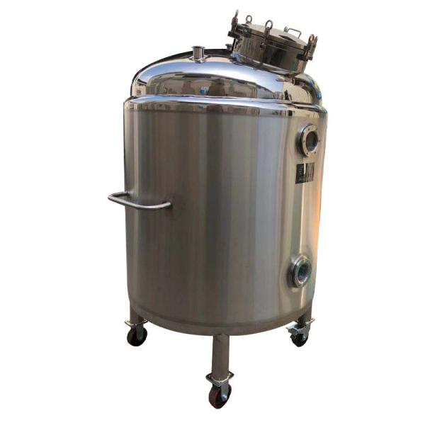 1.6MPa Strong Industrial Stainless Steel Food Storage Chemical Tank Mirror