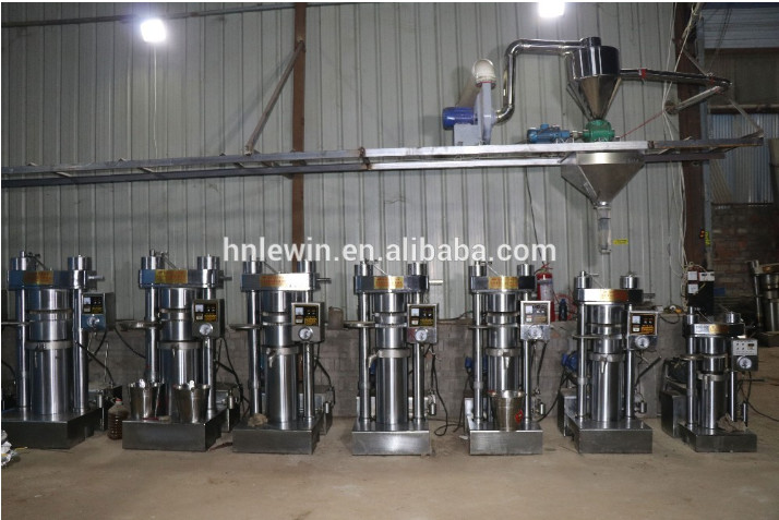 60mpa Working Pressure Hydraulic Oil Press Machine For Sesame Edible Oil