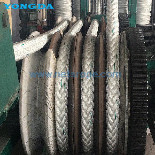 High Modulus Polyethylene 8-strand Braided Rope