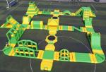 Manufacturer Giant Inflatable Aqua Park Fireproof PVC Inflatable Water Park
