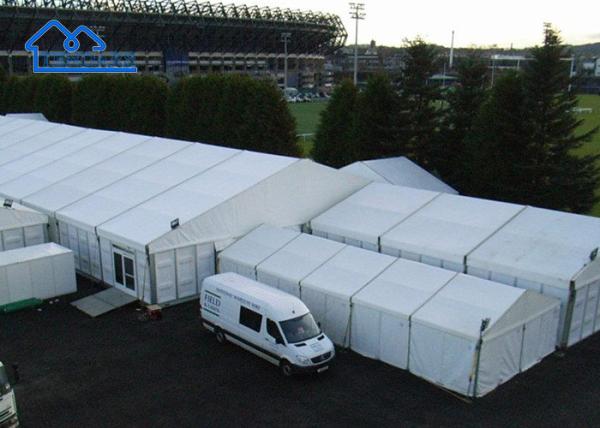 Winter Commercial Warehouse Storage Tent Waterproof White Color Outdoor