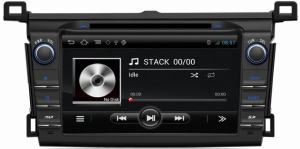 Ouchuangbo 3G Wifi Dual zone Android 4.0 for Toyota RAV4 2013 S150 DVD Radio