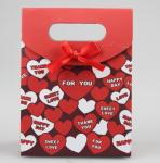 Cut gift bag wholesale, high end paper shopping bags, colored paper bags,