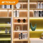 Aluminum Alloy LED Cabinet Strip Light Recessed Mounted