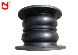 Wholesale Twin Sphere Rubber Flexible Joint , Rubber Pipe Coupling Connector 0.6-2.5MPa from china suppliers