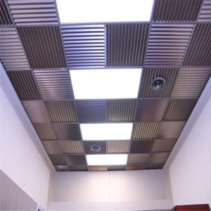 Wholesale 0.6mm Corrugated Metal Ceiling Waterproof Powder Coated Lightweight With T Bar from china suppliers