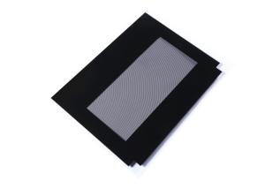 Wholesale Black Frame Irregular 3.2mm CNC Oven Outer Glass Replacement from china suppliers