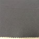165gsm Stretch Jersey Knit Fabric Excellent Moisture Absorption Black Color