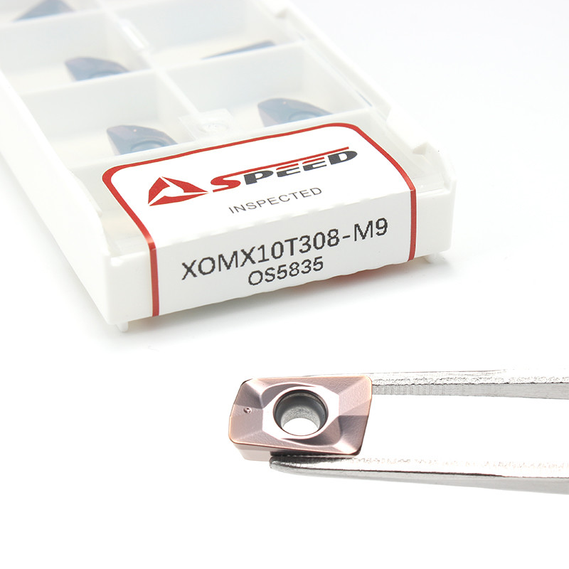 XOMX10T308 XOMX060204R Seco XOMX Milling Inserts for Metal Pprocessing