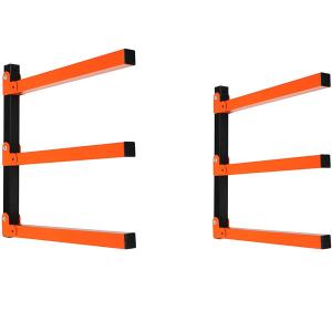 Wholesale Lumber Storage Metal Rack Wood Rack Organizer Five Layers Detachable from china suppliers