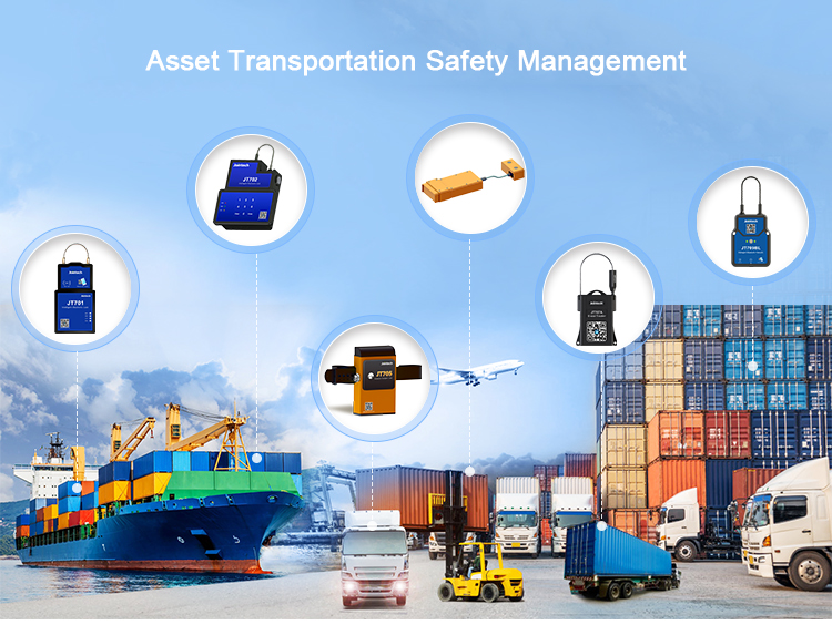 Robust 30000mAh Satellite gps electronic lock for truck container