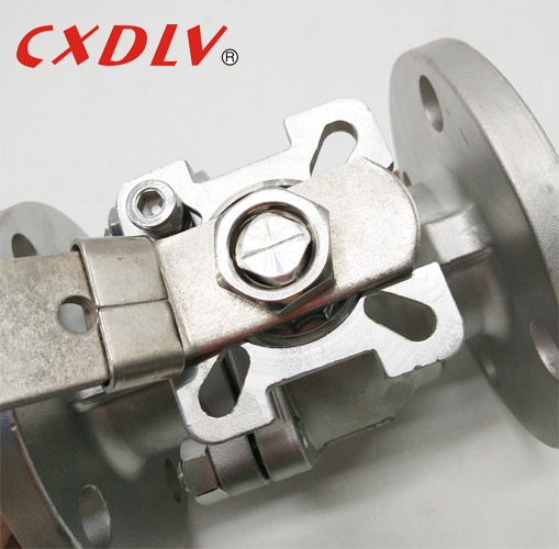 Actuator Flange Ball Valve Double Acting Pneumatic Control Dn80