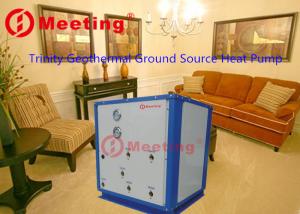 Wholesale Meeting Trinity Geothermal Ground Source Heat Pump WIFI Control Heating 12KW Cooling 9KW from china suppliers