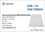 SMD 2835 Rectangle Led Panel Light 600 x 1200 For Kitchen / Office 7200 LM