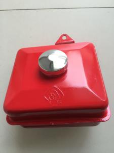 Wholesale Diesel engine fuel tank red color with logo for R170 small and big fuel cock hole 50mm and 56mm from china suppliers