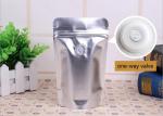 50g Subfilm Aluminum Foil Stand Up Pouch Small Bread Coffee Beans Mylar Silver