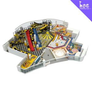 Wholesale Naughty Indoor Play Structure For Childrens , Anti Skid Indoor Play Area Equipment from china suppliers