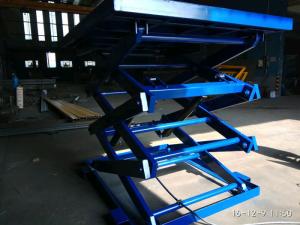 Wholesale Electric Mezzanine Goods Lift With Explosion Proof Valve 5M Height from china suppliers
