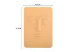 Durable Tattoo Practice Skin Products 3D Full Face Practice Skin Design
