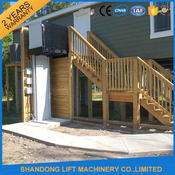 Wheelchair Hydraulic Platform Lift , Residential Vertical Wheelchair Lifts for