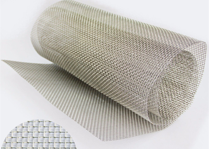 Conductive Silver Mesh Screen Square 40 Mesh For Electric Power Industry