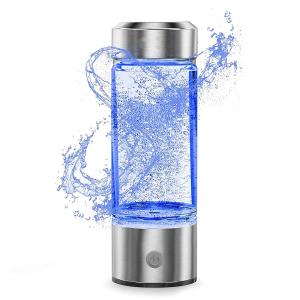 Wholesale Rechargeable Portable Glass Hydrogen Water Generator Bottle with 420-450ML Capacity from china suppliers