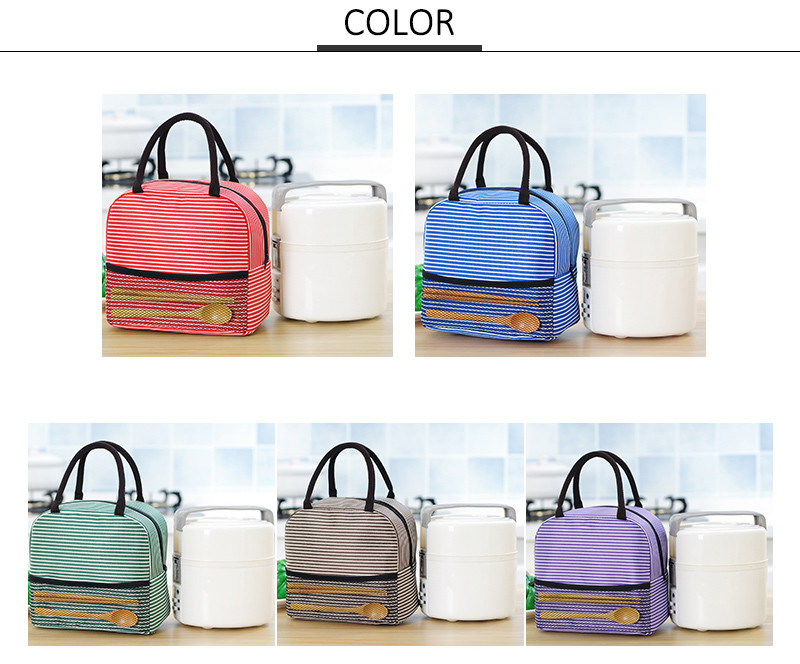 Water Resistant Aluminum Film Insulated Lunch Cooler Bags