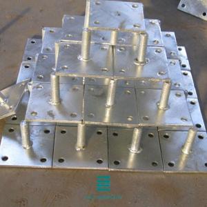 Wholesale Strengthen Rectangle Adjustable Column Anchors With 750mm / 900mm Height from china suppliers
