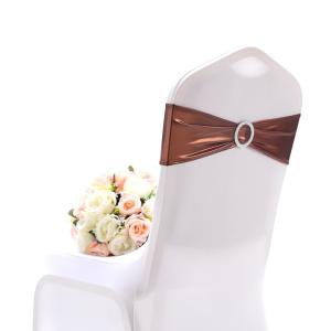 Wholesale Elastic Wedding Banquet Party Spandex Chair Sashes from china suppliers