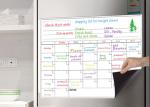Monthly Planner Refrigerator 17X12 Inch Magnetic Perpetual Calendar Custom